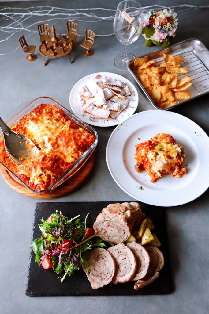 イタリア料理研究家資格取得オンラインカーニバル料理